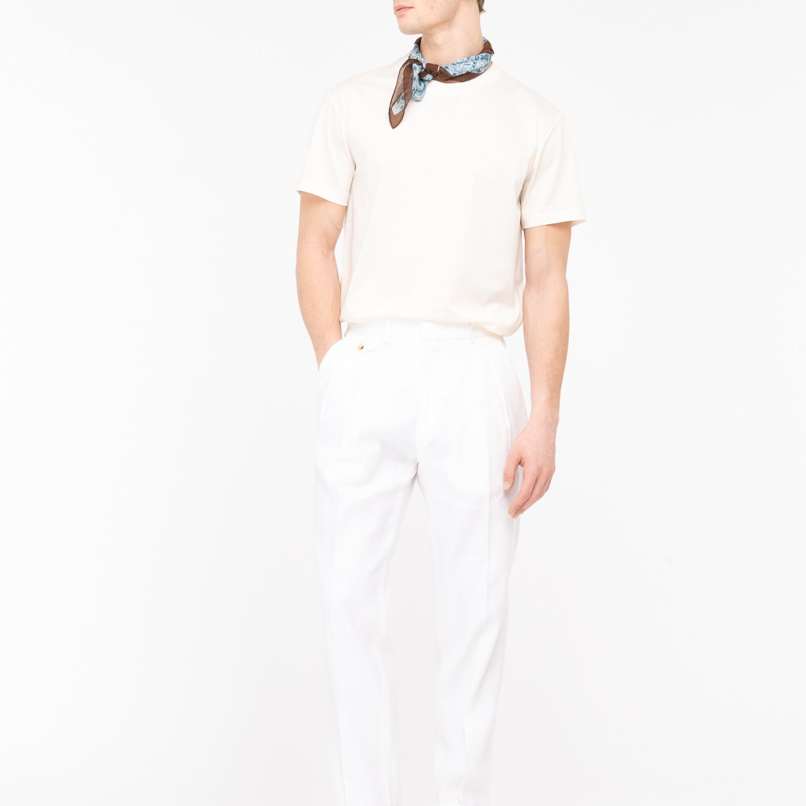 T-shirt jersey di cotone 3XL / BIANCO