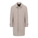 Cappotto panno misto lana cashmere 44 / MARRONE