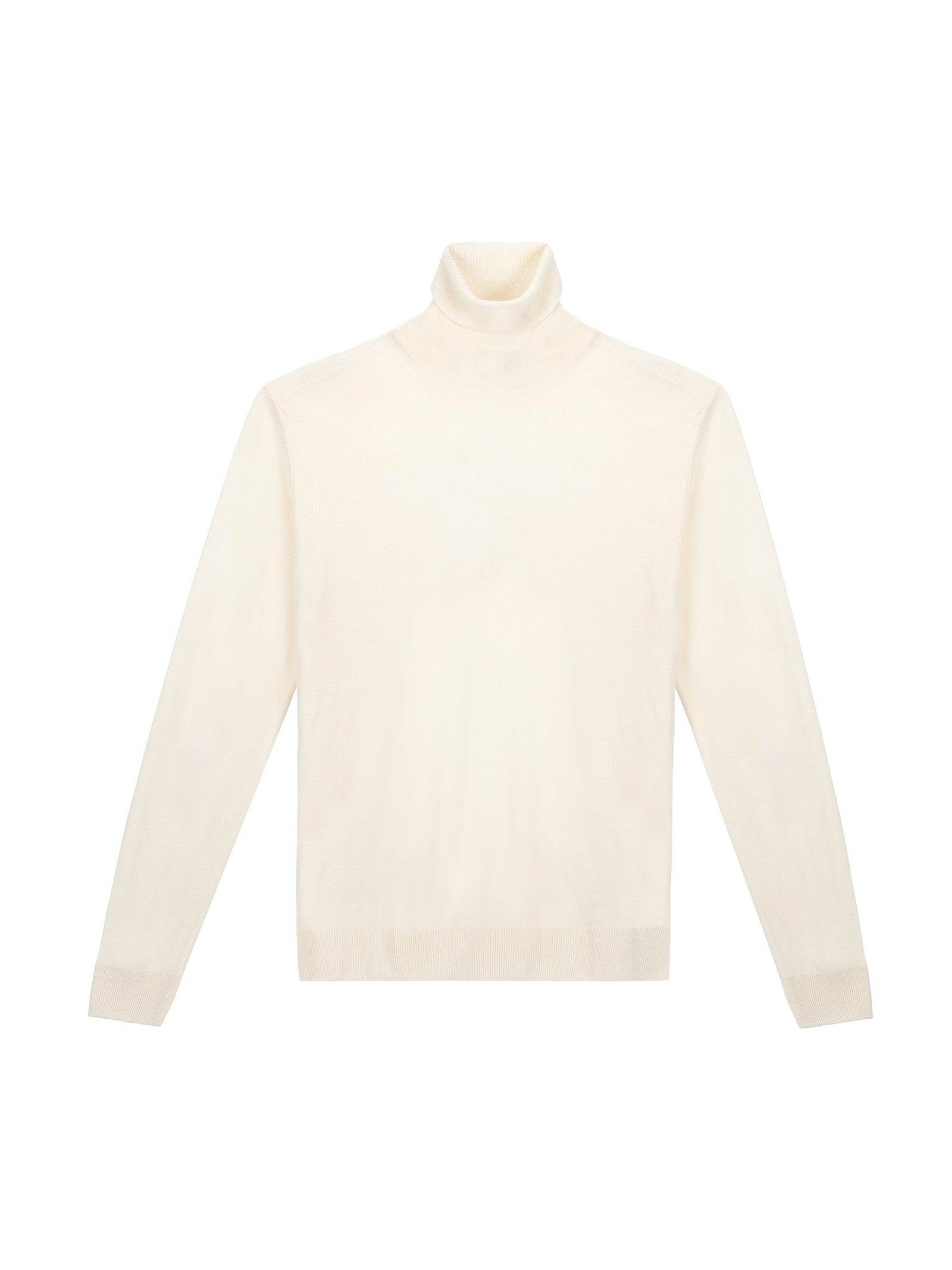 Dolcevita rasato pura lana merinos 3XL / BIANCO